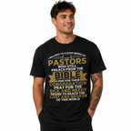 Funny Pastor Appreciation T Shirt Christian Preacher Gift Faith Humor Tee