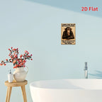 Funny Chimpanzee Metal Sign - Good Intentions Morning Humour Tin Wall Decor