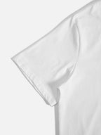 Men's Pure - Cotton White T - shirt: Mindset Revolution: Bold Cotton Tee