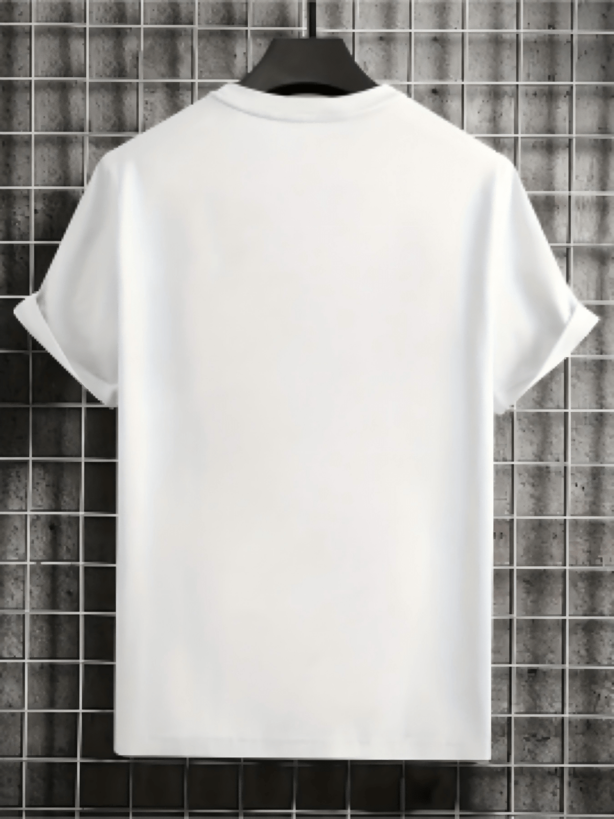 Short Sleeve Men's Fashion Street Style Casual Trendy Graphic T-Shirt with Retro