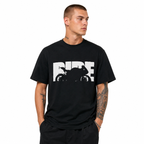 Vintage Ride Motorcycle Graphic T-Shirt Men's Biker Street Style Tee