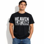 Heaven Is My Home T Shirt Christian Jesus Faith Graphic Casual Tee Top