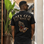 Only God Can Judge Me T-Shirt Men Graphic Tee Christian Faith Streetwear