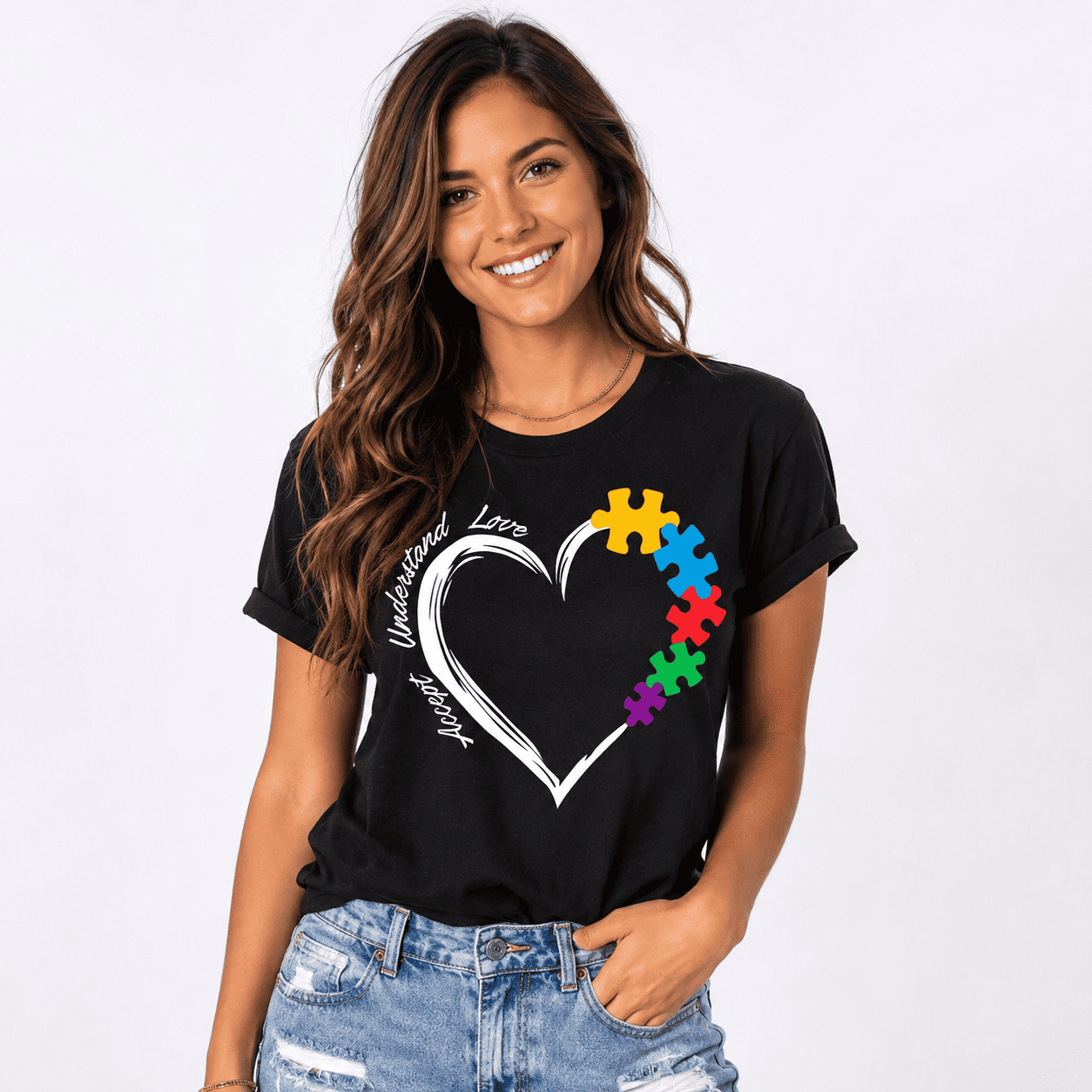 Women Book Print Graphic T-Shirt Casual Short Sleeve Crew Neck Everyday Tee