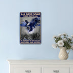 "All Gave Some" Metal Sign - Law Enforcement Memorial Tin Wall Art Decor
