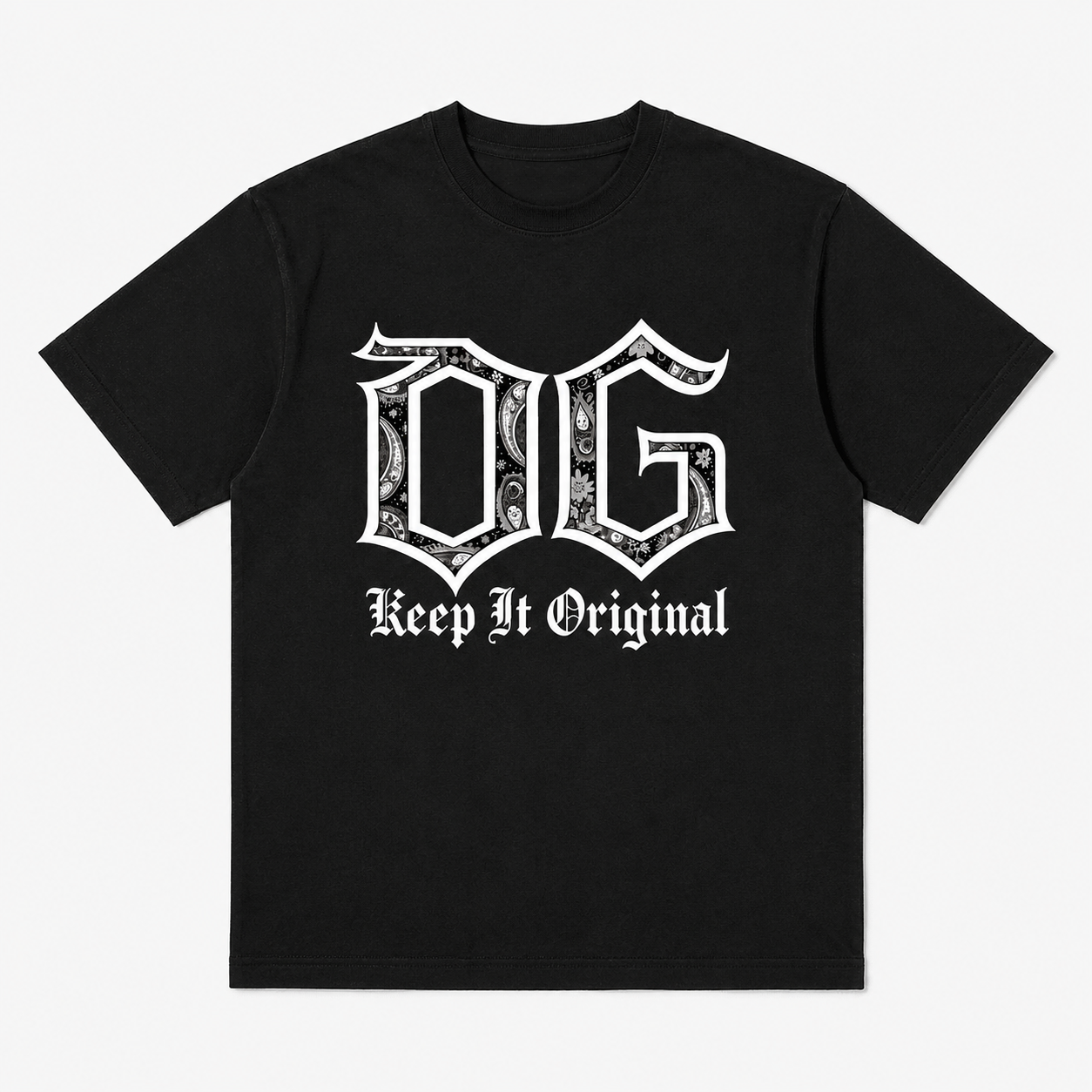 OG Keep It Original Shirt Gothic Graphic Streetwear Tee