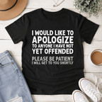 Women Funny Quote Graphic T-Shirt Casual Crew Neck Humor Statement Tee Top