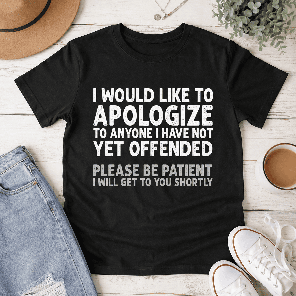 Women Funny Quote Graphic T-Shirt Casual Crew Neck Humor Statement Tee Top