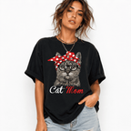 Funny Cat Mom Shirt for Cat Lovers-Mothers Day Gift T-Shirt