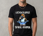 Lickalotapus Funny Duck T-Shirt – Edgy Sarcastic Humor Tee – Urban Streetwear