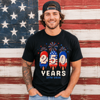 USA 250th Anniversary Ice Pops T-Shirt Patriotic 4th of July Freedom Tee