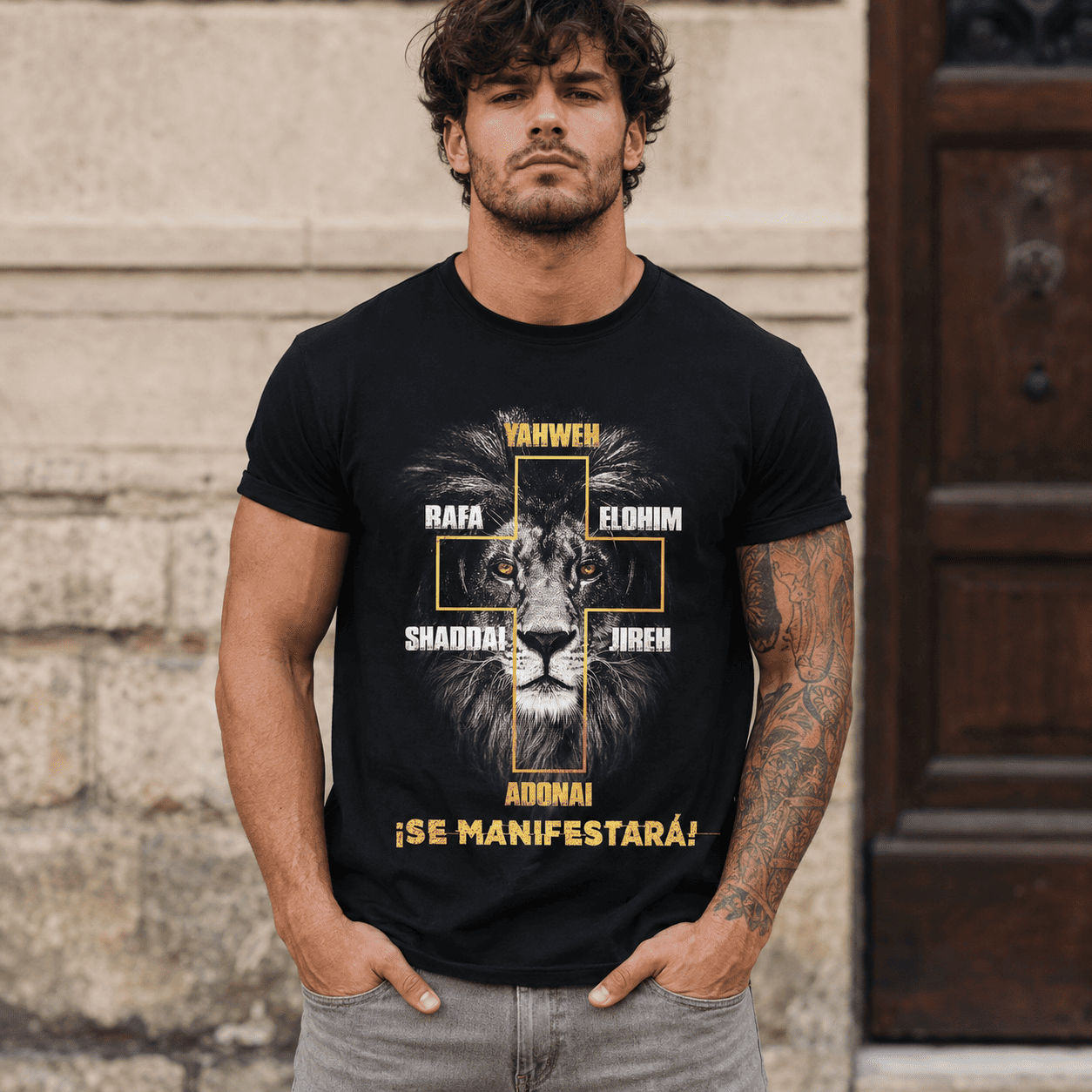 Lion of Judah Hebrews 7 1 3 T Shirt Christian Faith Graphic Casual Tee