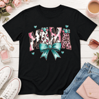 Women Mother's Day Graphic T-Shirt Mom Gift Casual Crew Neck Short Sleeve Tee