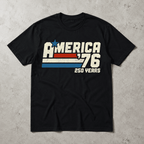 America 250th Anniversary USA 1776-2026 Patriotic Retro Men's T-Shirt