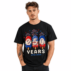 USA 250th Anniversary Ice Pops T-Shirt Patriotic 4th of July Freedom Tee