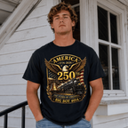 Big Boy 4014 Train USA 250th Anniversary T-Shirt Patriotic 1776-2026 Tee