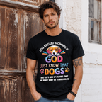 Dog Spelled Backwards Is God Funny Dog Lover T-Shirt Cute Puppy Tee