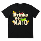 Drinko de Mayo Margarita Graphic Tee - Funny Festive Celebration T-Shirt