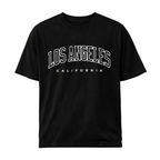 Los Angeles California Graphic T-Shirt Casual Cotton Tee LA Oversized Shirt