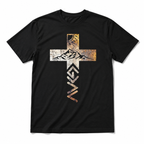 God Greater Than Highs and Lows T Shirt Christian Cross Faith Graphic Tee