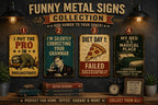 Funny Sloth Metal Sign Retro Procrastination Humor Plaque Office Wall Decor