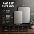 Funny No Trespassing Metal Sign - Vintage Hiding the Bodies Private Property