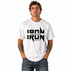 Iron Sharpens Iron T-Shirt Men's Christian Bible Verse Graphic Tee
