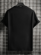 Short Sleeve Men's Fashion Street Style Casual Trendy Graphic T-Shirt with Retro