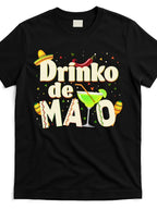 Drinko de Mayo Margarita Graphic Tee - Funny Festive Celebration T-Shirt