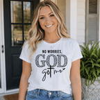Women God Got Me Faith Graphic T-Shirt Casual Crew Neck Summer Tee Top