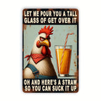Sign To Drink Tin Sign Funny Home Bar Metal Sign Novelty Pub Man Cave Wall Decor