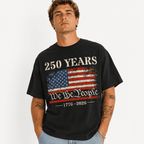 USA 250th Celebration 1776-2026 Flag July 4th Patriotic Men's T-Shirt