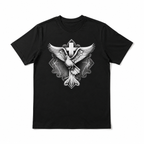 Holy Spirit Dove Cross Christian Faith Religious Church Graphic Men’s T-Shirt