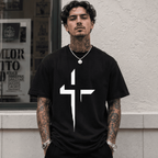 Christian Cross Graphic T Shirt Faith Gift for Men Women