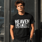 Heaven Is My Home T Shirt Christian Jesus Faith Graphic Casual Tee Top