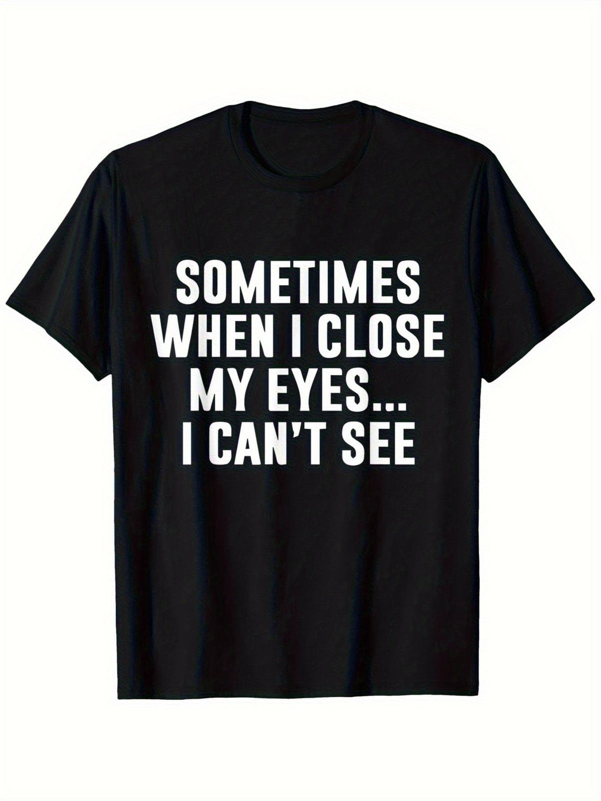 Funny Graphic Print T-Shirt Casual Humor Meme Streetwear Unisex Style Tee