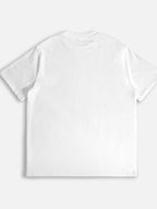 Men's Pure - Cotton White T - shirt: Mindset Revolution: Bold Cotton Tee