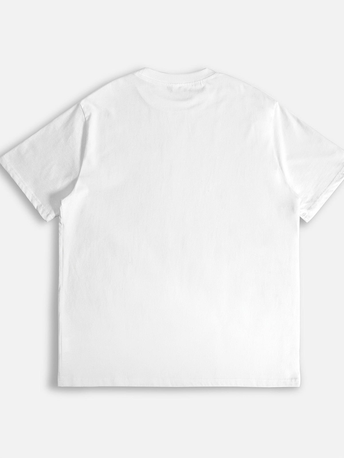 Men's Pure - Cotton White T - shirt: Mindset Revolution: Bold Cotton Tee
