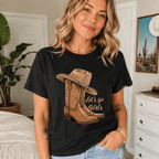 Let's Go Girls Cowboy Boots T-Shirt | Western Country Graphic Tee