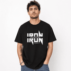 Iron Sharpens Iron T-Shirt Men's Christian Bible Verse Graphic Tee