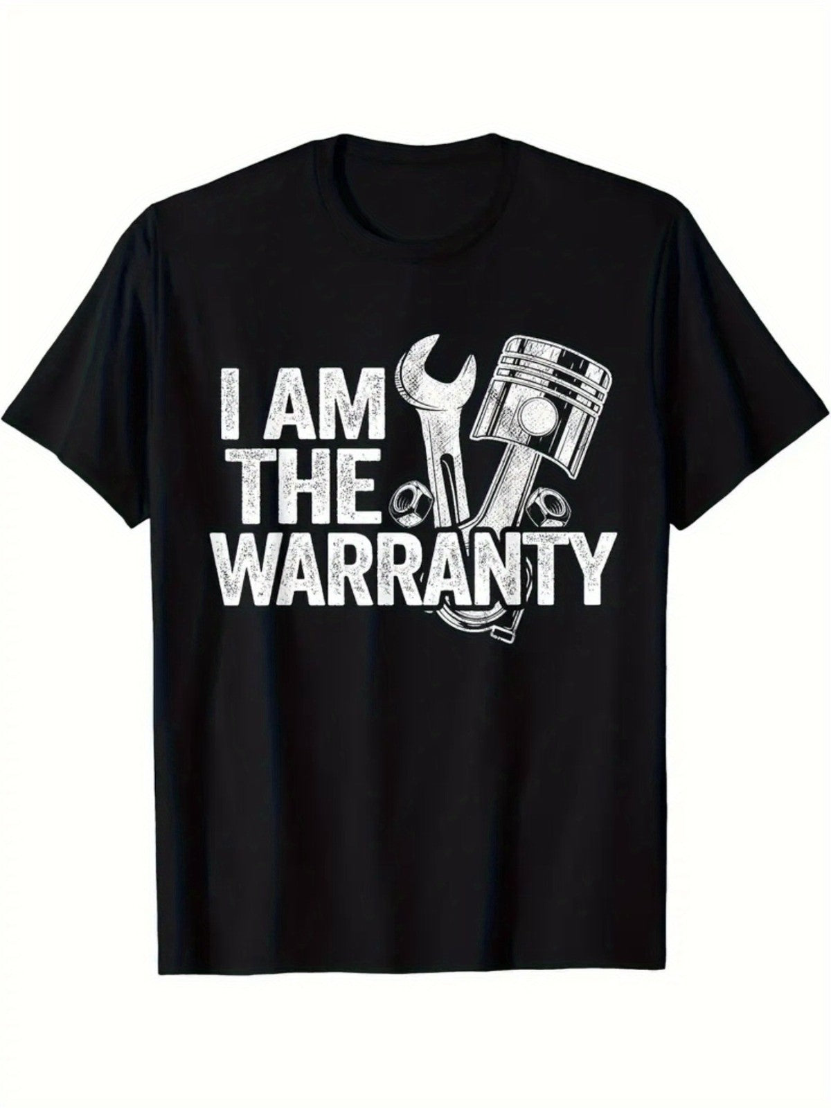 Funny Mechanic Shirt I Am The Warranty Auto Repair Mens Graphic Tee
