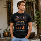 God Is Still Writing Your Story T Shirt Christian Faith Inspirational Tee