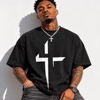 Christian Cross Graphic T Shirt Faith Gift for Men Women