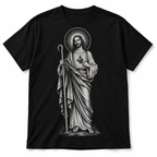 Sacred Heart of Jesus Christian Faith Religious Graphic Men's T-Shirt