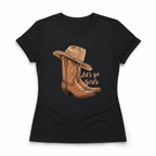 Let's Go Girls Cowboy Boots T-Shirt | Western Country Graphic Tee