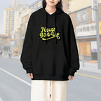 Cotton women's hooded sweatshirt - double-sided 300g