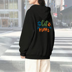 Cotton women's hooded sweatshirt - double-sided 300g