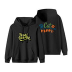 Cotton women's hooded sweatshirt - double-sided 300g