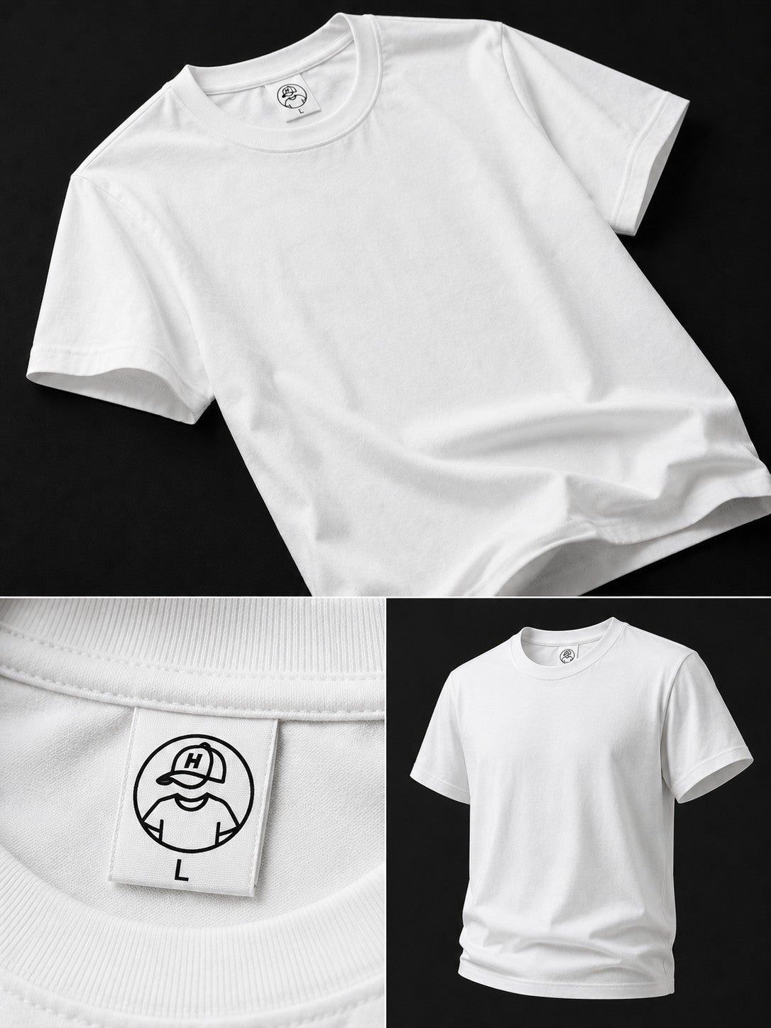Classic Solid Color Unisex T-Shirt – Soft Casual Crew Neck Short Sleeve Tee