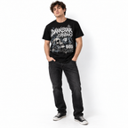 Darkstar Skull Faith in God Gothic Streetwear Men's Graphic T-Shirt